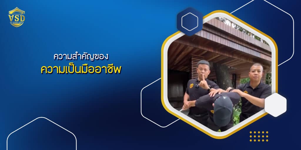 ความสำคัญของความเป็นมืออาชีพ