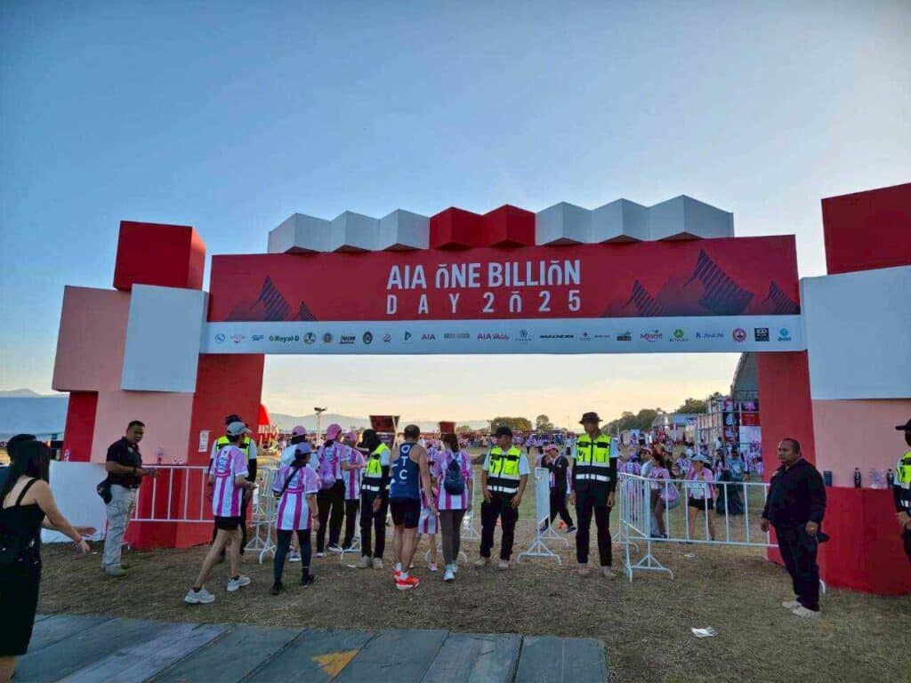 บอดี้การ์ด งาน AIA เขาใหญ่