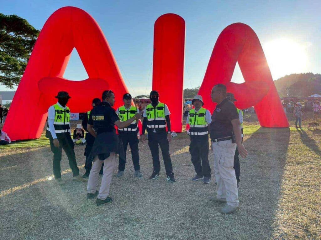 บอดี้การ์ด งานวิ่งงานแฟร์ เขาใหญ่